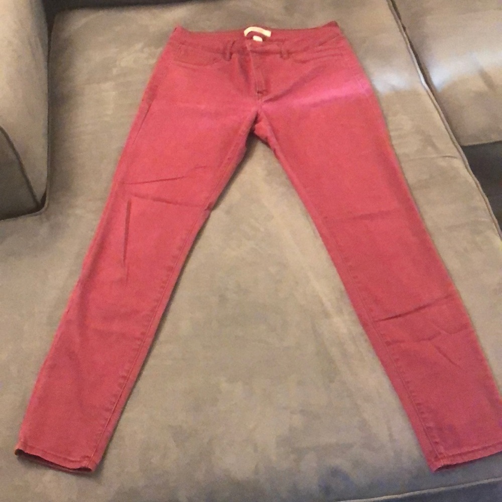 Charlotte Russe refuge Burgundy Jeans
